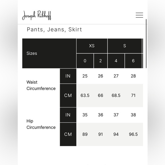 Joseph Ribkoff cropped pull on pants - Picture 4 of 4